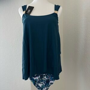 Elegant Teal Women's Top by [Brand]